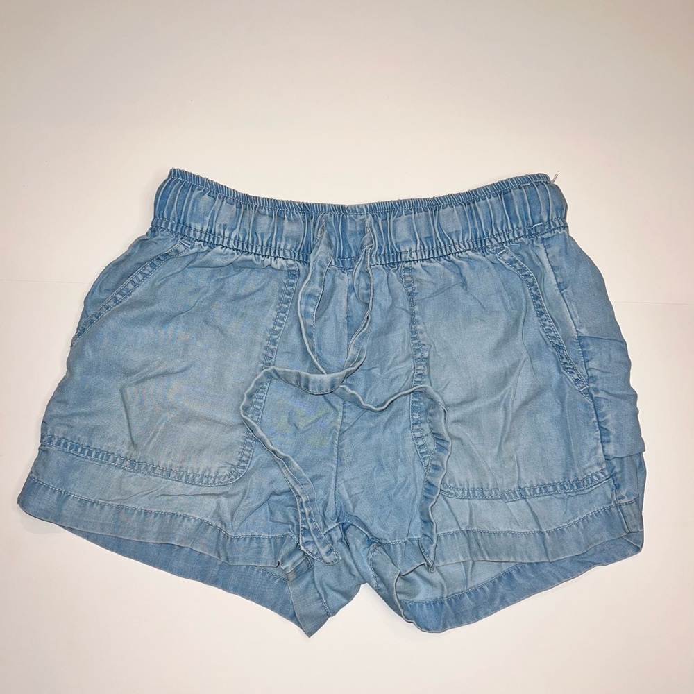 C&C California High Waist Light Blue Shorts